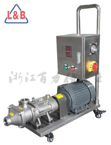 Twin screw pump