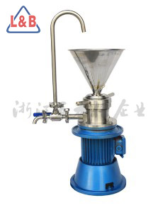 Vertical colloid mill