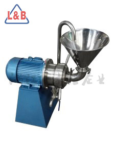 Horizontal colloid mill