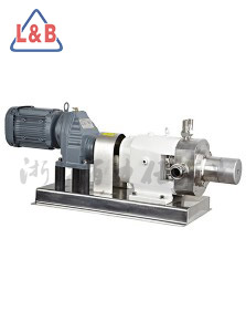 Rotary lobe pump